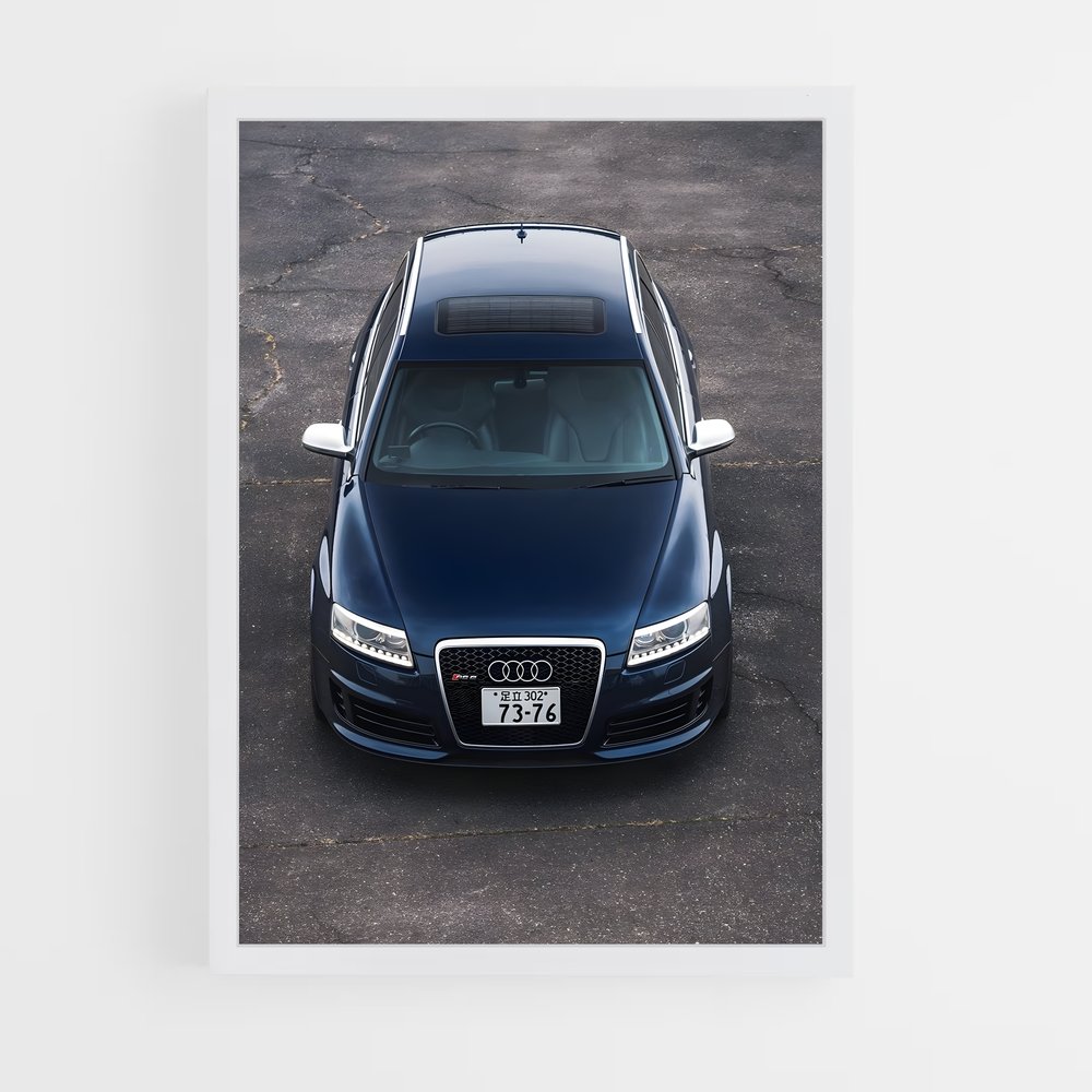 Poster Audi Blue Dream (vue 3)